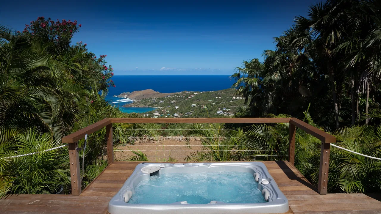 Villa with Exceptional View over Marigot Bay
