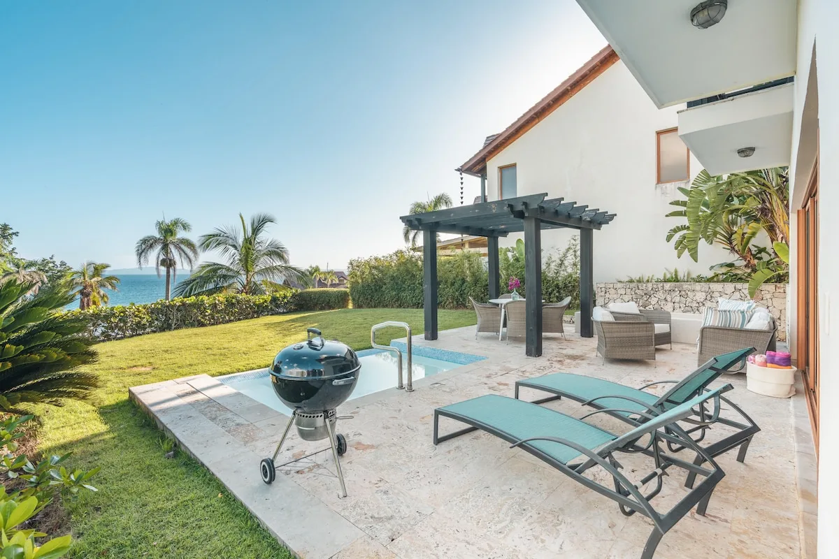 3br | 10 guests | ocean view | Bbq in Samana