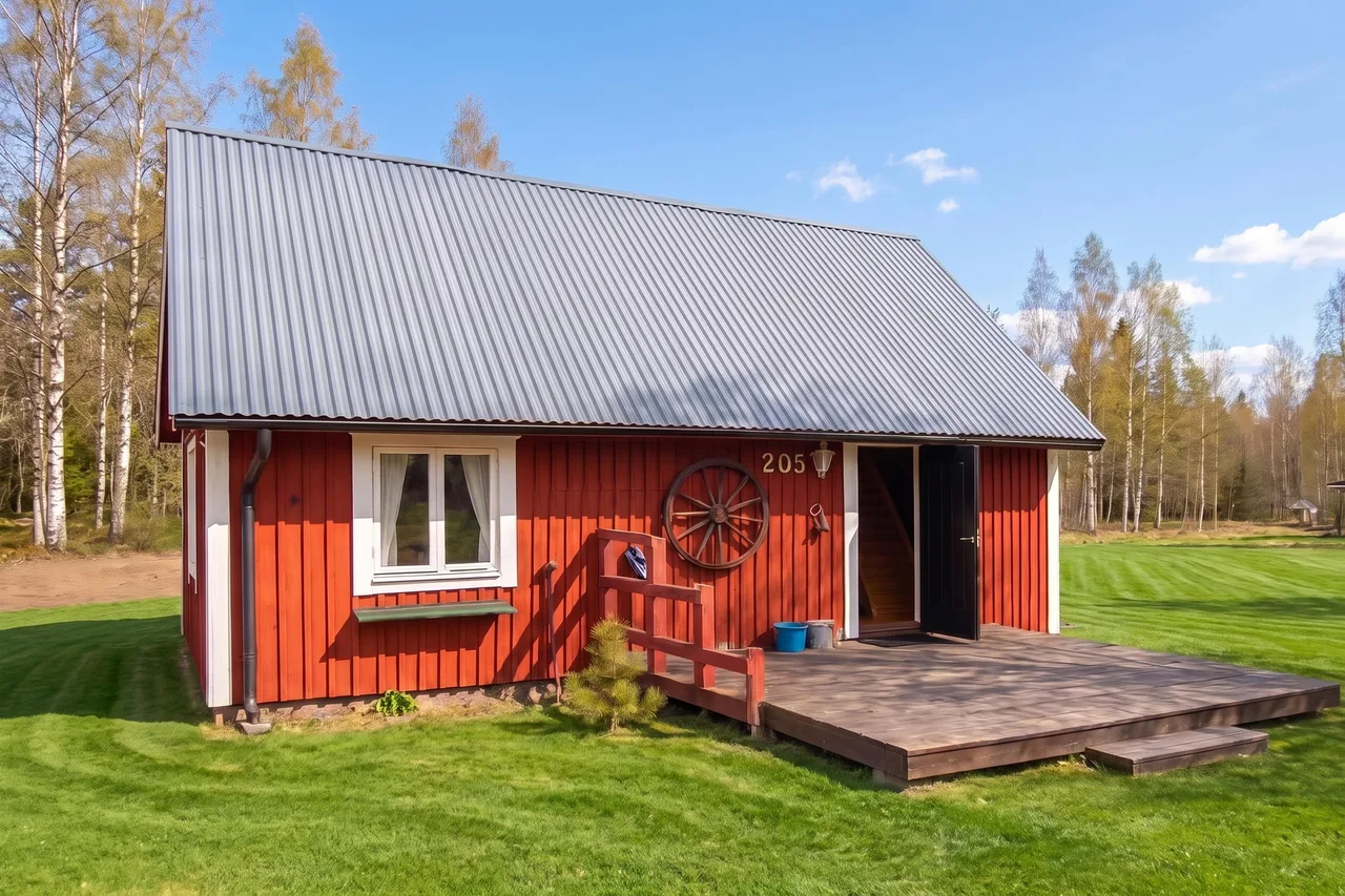 Charming Swedish Forest Cottage Motala