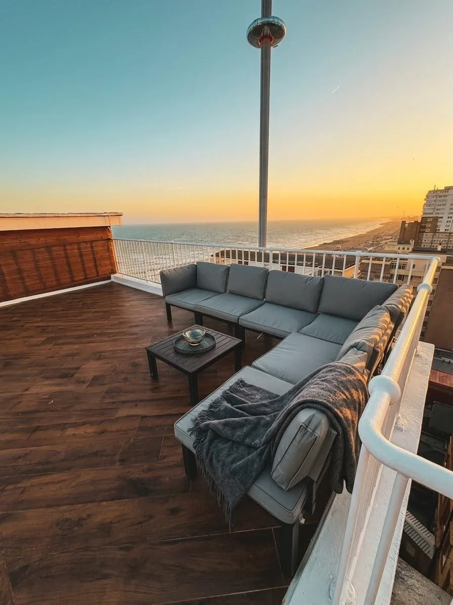 Beachfront Penthouse with Sea View in Brighton