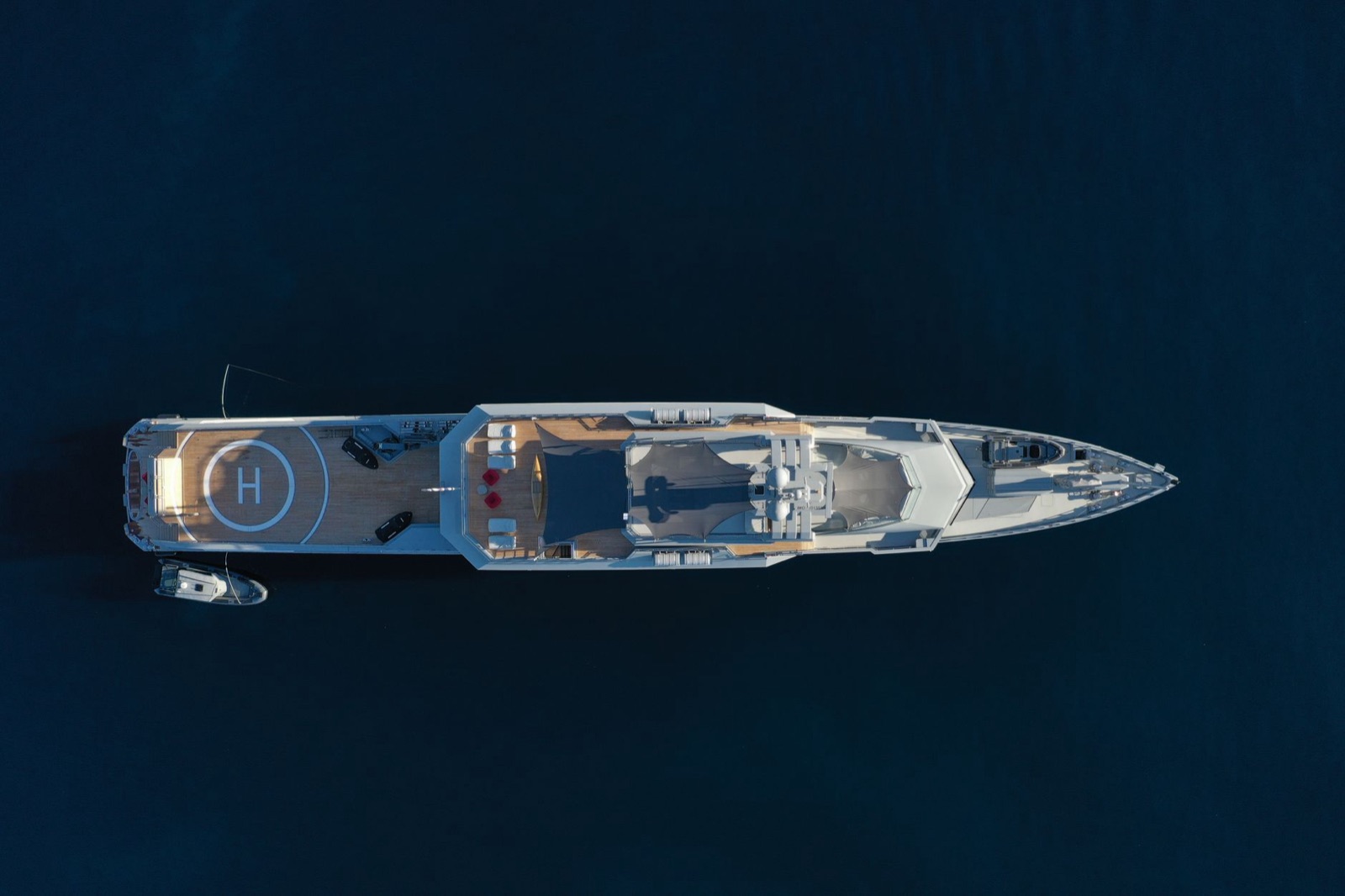 Yacht on the Mediterranean